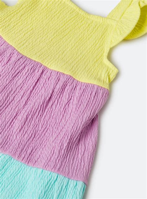 Buy Girls Colourblock Dress Online at just Rs. 399.0 - 1000015346898 ...