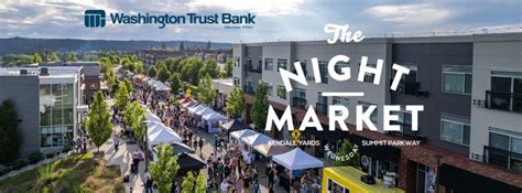 Kendall Yards Night Market, 1335 W Summit Pkwy, Spokane, WA, United ...