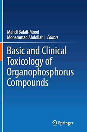Buy Basic and Clinical Toxicology of Organophosphorus Compounds Book ...