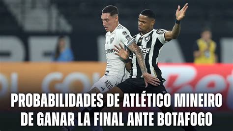 Probabilidades de Atlético Mineiro vs. Botafogo en la final