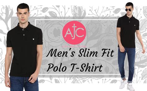 Alan Jones Clothing Men's Solid Regular Fit Polo T-Shirt | Casual ...