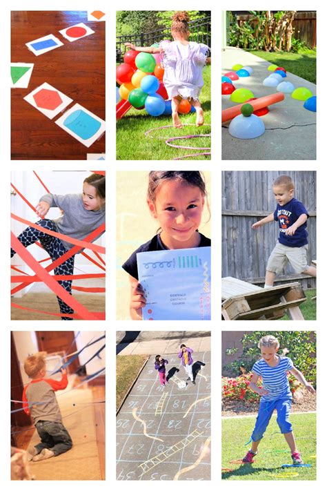 Image result for Obstacle Course for First Grade Games