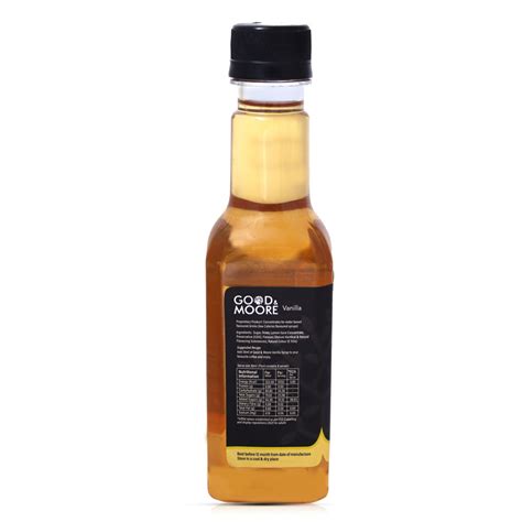 Vanilla Syrup | Coffee Syrup – GOOD&MOORE