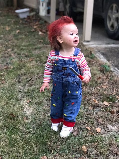 Chucky Doll Costume For Toddler