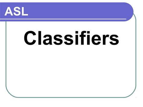Image result for Descriptive Classifiers Examples