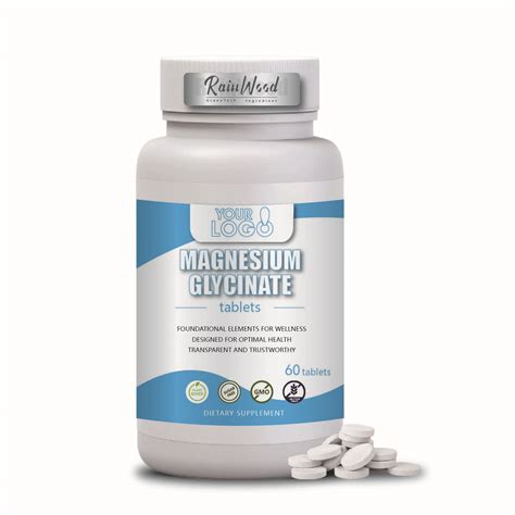 Magnesium Glycinate Tablets, China Magnesium Glycinate Tablets Manufacturers, Suppliers, Factory ...