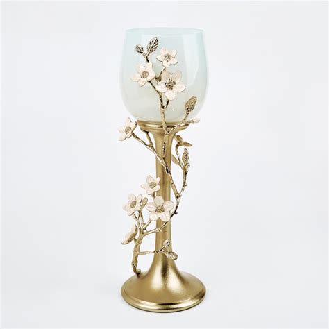 Buy Eternity Vivere Glass Floral Candle Holder from Home Centre at just ...