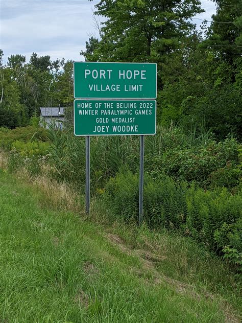 Port Hope – Michigan – Home of the Home of Signs