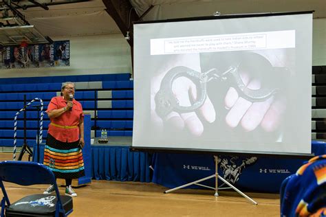 A former Native American boarding school reckons with its dark past