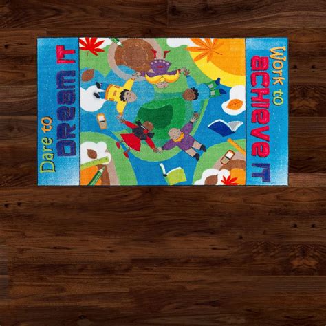 Buy Flagship Carpets ABC Words Primary Children's Educational Rug for ...