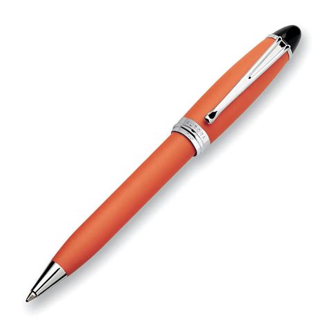 Aurora Ipsilon Satin Orange CT Ballpoint Pen – AARCAAI