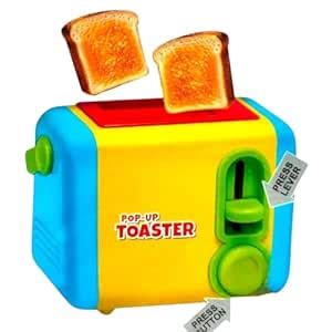 Buy CANOSSE Kids Breakfast Pretend Play Kitchen Set with Pop-Up Toaster ...