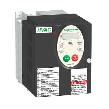 ATV212HU22N4 - variable speed drive, Altivar 212, 2.2kW, 3hp, 480V, 3 ...