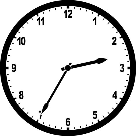 Clock 2:35 | ClipArt ETC