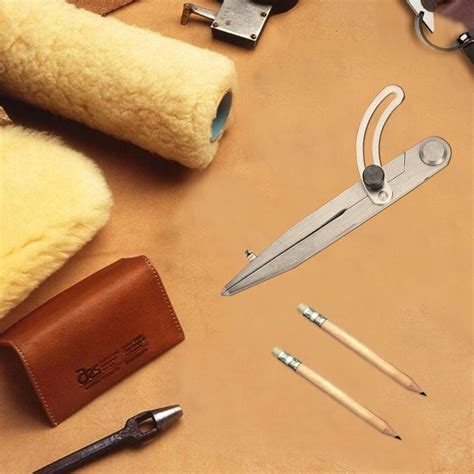 Buy KINDPMA 8 Inch Compass Drawing 5 Pencil Professional Woodwork ...