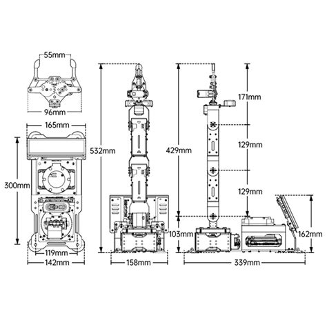 Hiwonder JetArm ROS1/ROS2 3D Vision Robot Arm – ThinkRobotics.com