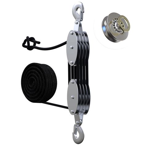 Rope Hoist Pulley System Rope Hoist Authentic Pulley System YATOINTO