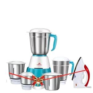 Buy Alibaba Supreme Super Combo Magic Dry Iron (750 W, Red) & Five Star ...