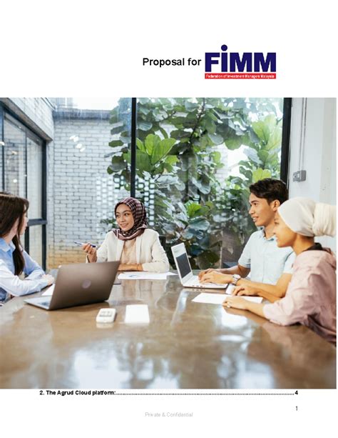 Proposal for FIMM Cloud Platform: Design, Implementation & Support ...