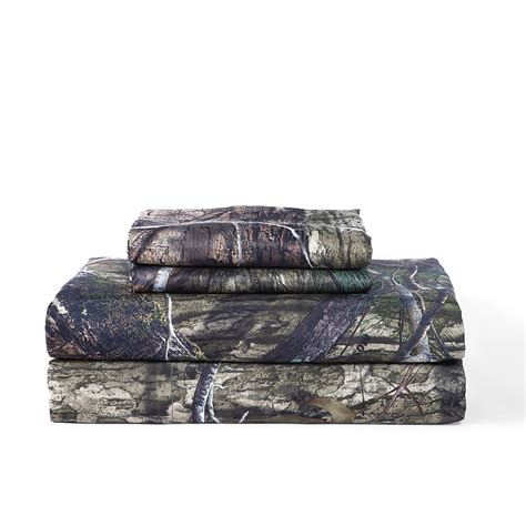 Mossy Oak Country DNA Rustic Microfiber Sheets Camouflage & Hunting ...