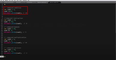 Image result for Compound Assignment JavaScript