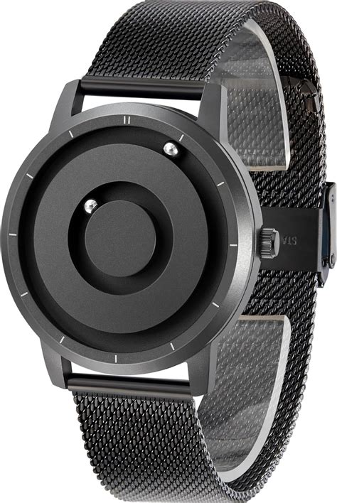 EUTOUR Magnetic Bead Analog Watch - Stainless Steel India | Ubuy
