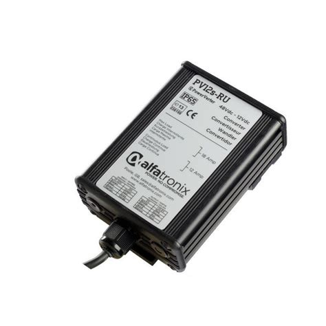 Alfatronix PV18i-RU DC-DC Converter Automotive Rugged In.24Vdc Out ...