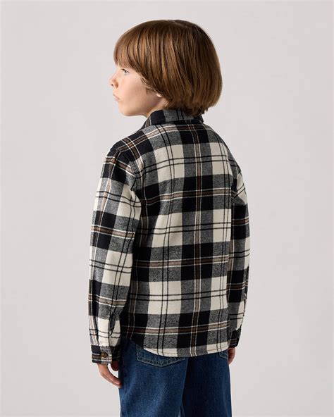 Kids Flannel Shirt - Black | Levi's® ES