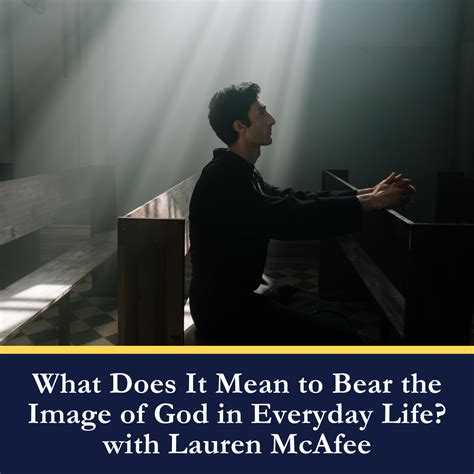 What Does It Mean to Bear the Image of God in Everyday Life? with Lauren McAfee - BaseCamp Live