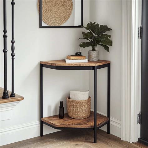 Corner Entryway Table