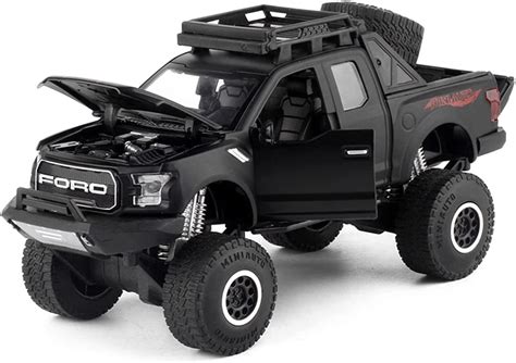 Buyline 4x4 Ford Raptor F150 Pickup Monster Big Wheels 1:32 Diecast ...