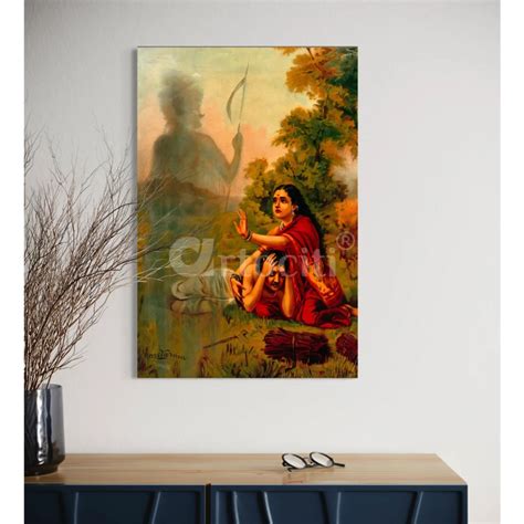 Buy Savitri Pleading with Yama for Satyavan’s Life by Raja Ravi Varma ...
