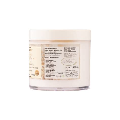 Aurey Vanilla Body Butter with Niacinamide - Glowing Skin 100gm