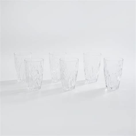 Buy LYRA GLASSWARE Lyra Round Crystal Garden Hiball-Set Of 6 Pcs. from ...