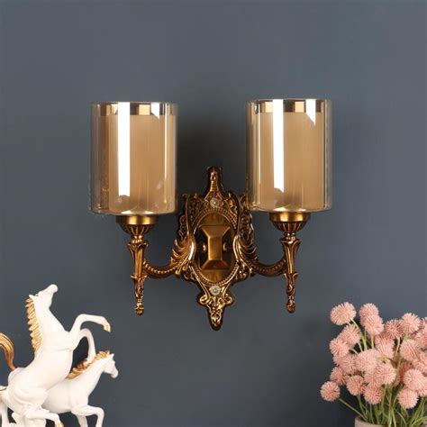 Dorada Gold Metal Wall Light - JZ-332-2W - Included Bulbs