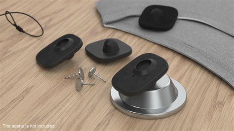 3D Clothing Security Tag Remover With Hard Tags - TurboSquid 1891323