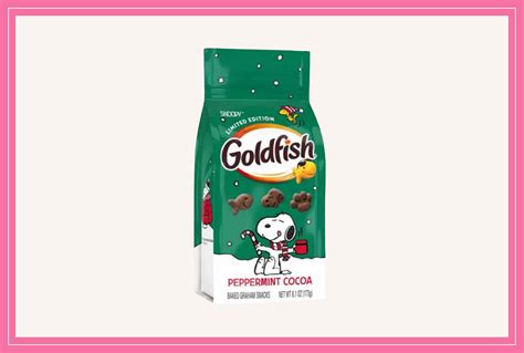 Goldfish Is Dropping a Peppermint Cocoa Flavor Starring Snoopy—and Fans ...