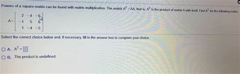 Image result for Power of Square Matrix Calculation