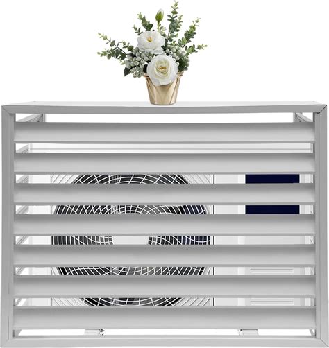 Amazon.com: Air Conditioner Fence Screen 43.31*23.62*31.5in, Four-sided ...