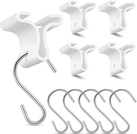 Amazon.com: Moxweyeni Drop Ceiling Hooks Ceiling Hanger White Ceiling ...