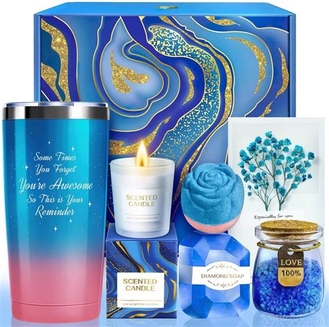 Amazon.com : Christmas Gifts Set for Women - Ideas Relaxing Spa Gift ...
