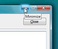 Image result for Windows XP Minimize Button