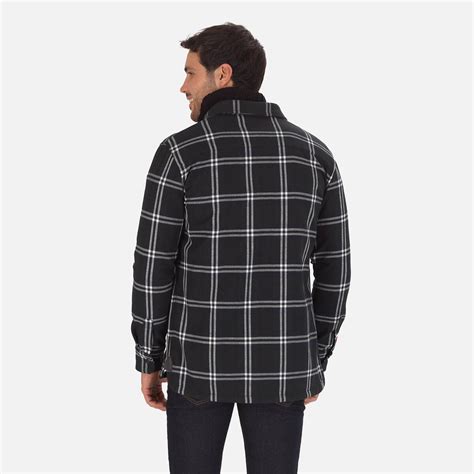 Men’s Flannel Shirt | Black | Rossignol