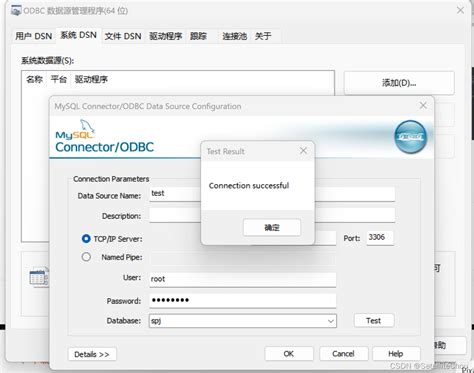 Setting Up OdbcConnection 的图像结果