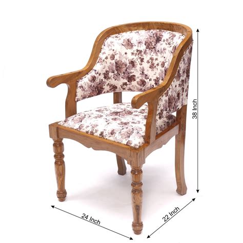Royal Heritage Teak Wood Handmade Wooden Armchair