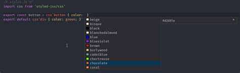 Image result for How to Change Style in JavaScript Vscode