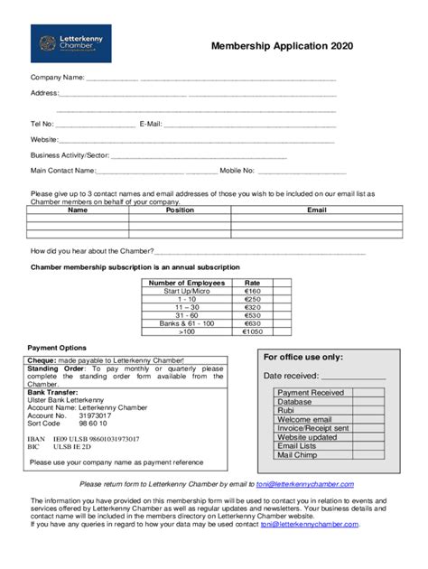 Fillable Online Guide to Completing SAR Membership Applications Fax ...