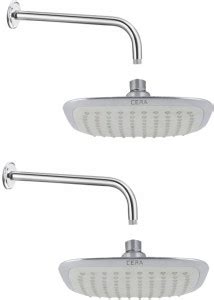 CERA - Overhead Rain Shower Square 200x200 mm (8â x8â ) with Shower Arm ...