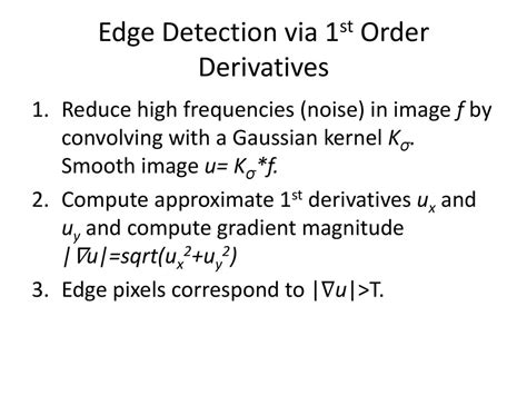 First Order Difference and Edge Detection 的图像结果