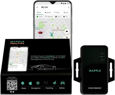 Mappls Lx10 Deep Installed GPS Vehicle Tracker by MapmyIndia | Live ...